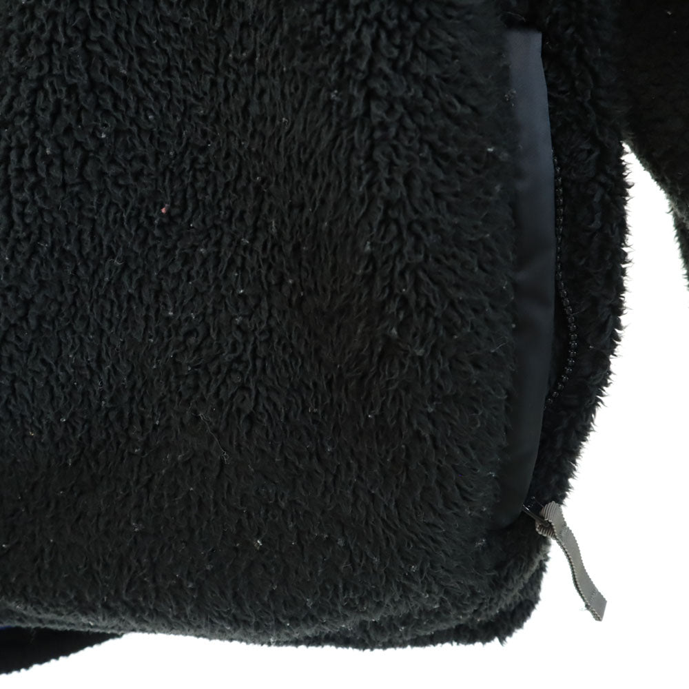 XLARGE エクストララージ ハーフジップ ボア フリースジャケット M ブラック プルオーバー メンズ