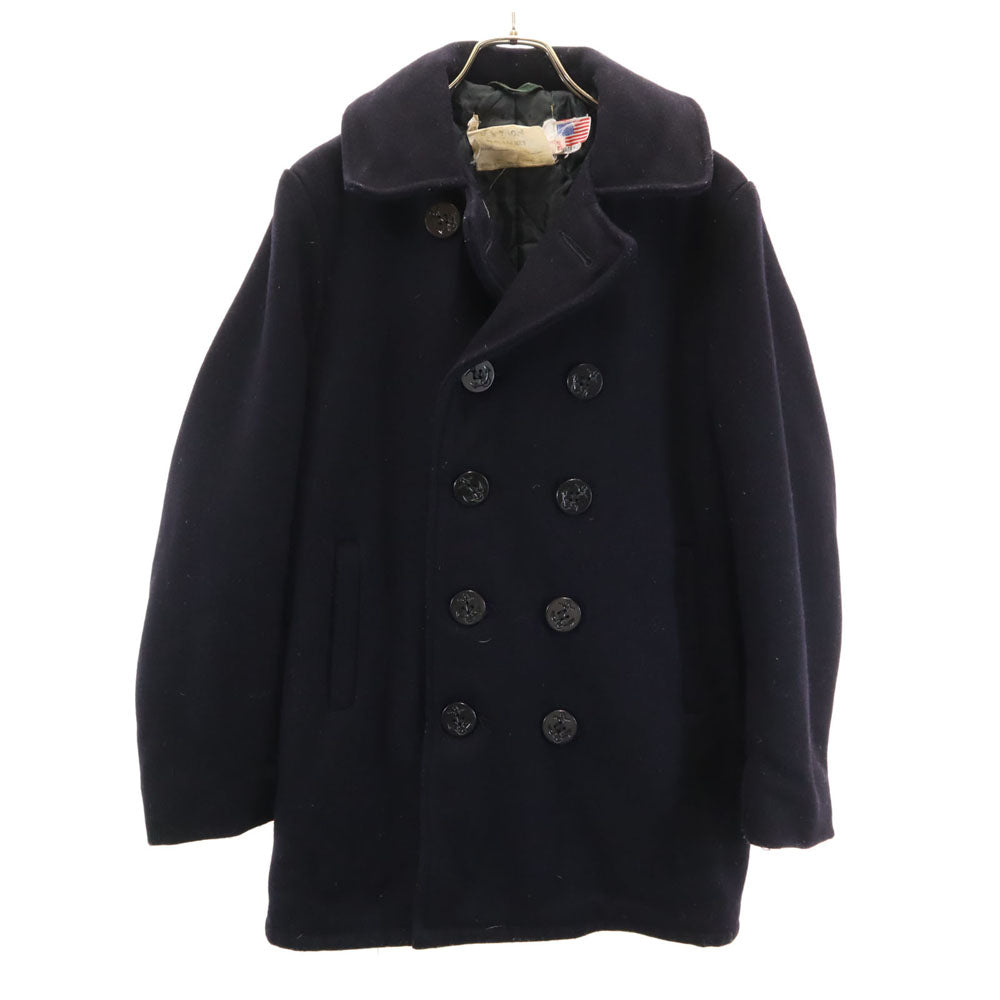 schott ショット USA製 ヴィンテージ ピーコート 34 ネイビー系 メンズ