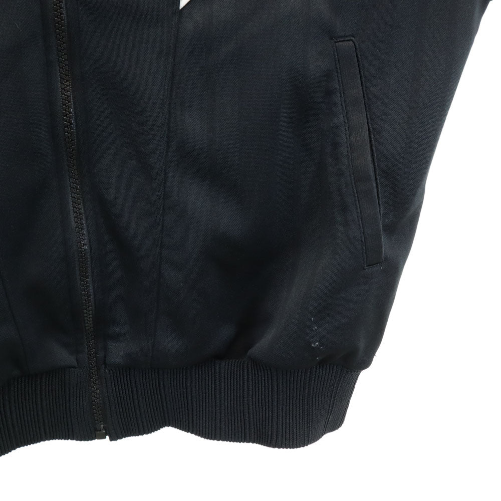 adidas アディダス 80s デサント製 ヴィンテージ トレフォイルロゴ トラックジャケット X0 ブラック メンズ