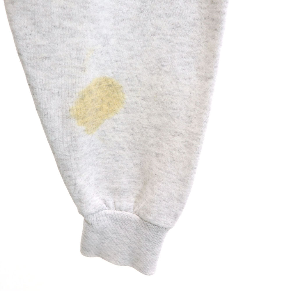 LOONEY TUNES ルーニーテューンズ 90s USA製 オールド ワーナーブラザーズ 長袖 スウェット トレーナー L ライトグレー メンズ