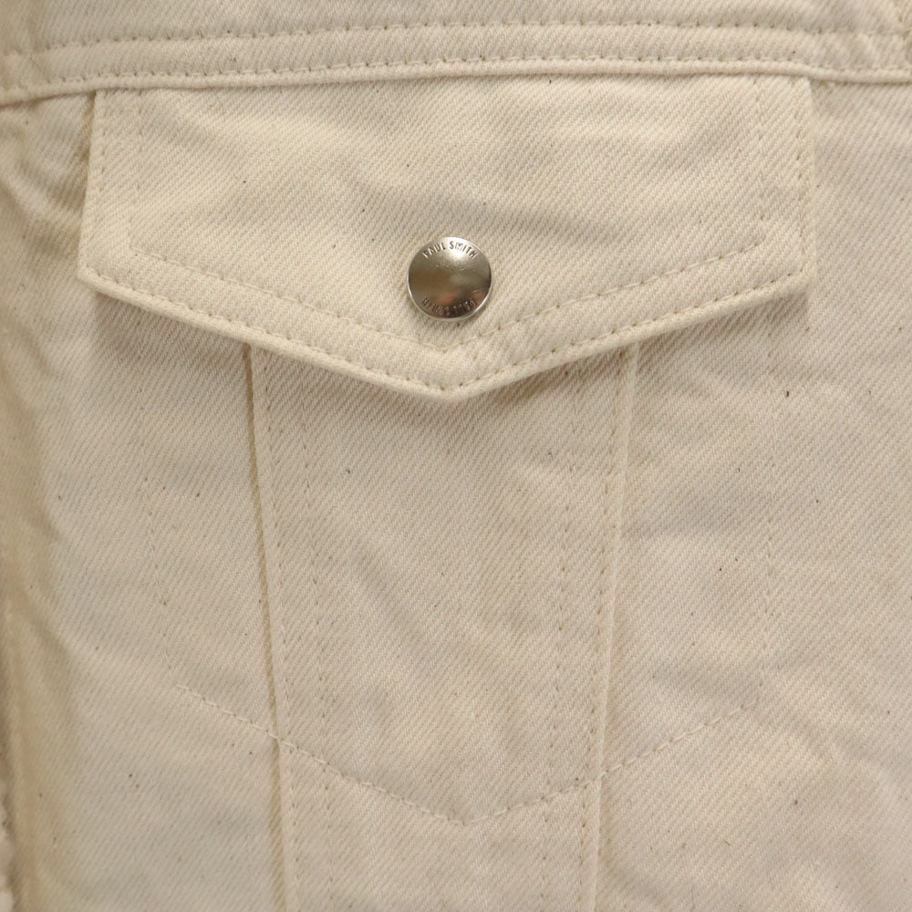 ピーエスポールスミス トラッカー ジャケット 40 アイボリー PS Paul Smith 裏ボア レディース