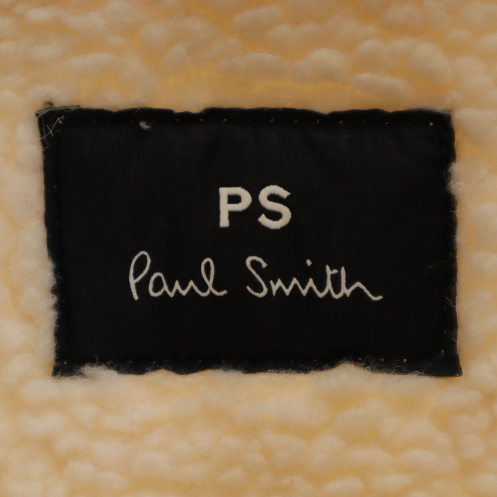 ピーエスポールスミス トラッカー ジャケット 40 アイボリー PS Paul Smith 裏ボア レディース