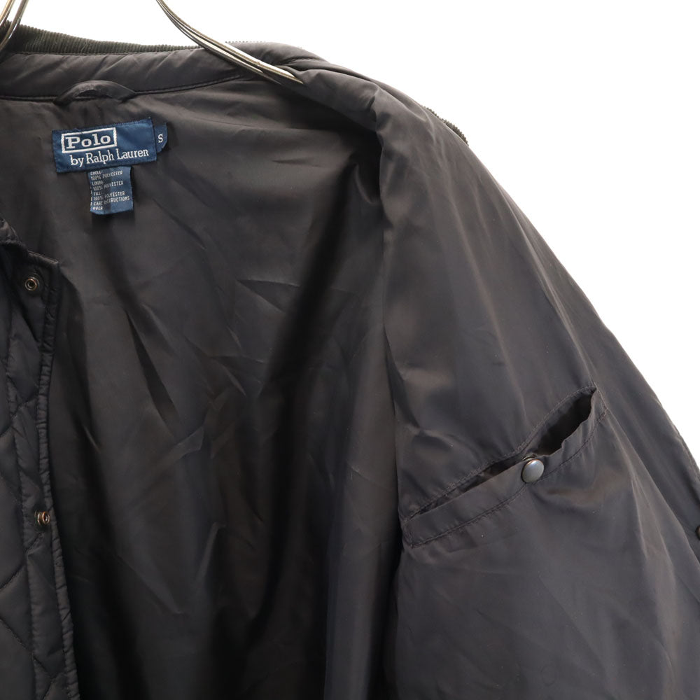 Polo by Ralph Lauren ポロバイラルフローレン キルティングジャケット S チャコールグレー 襟コーデュロイ メンズ