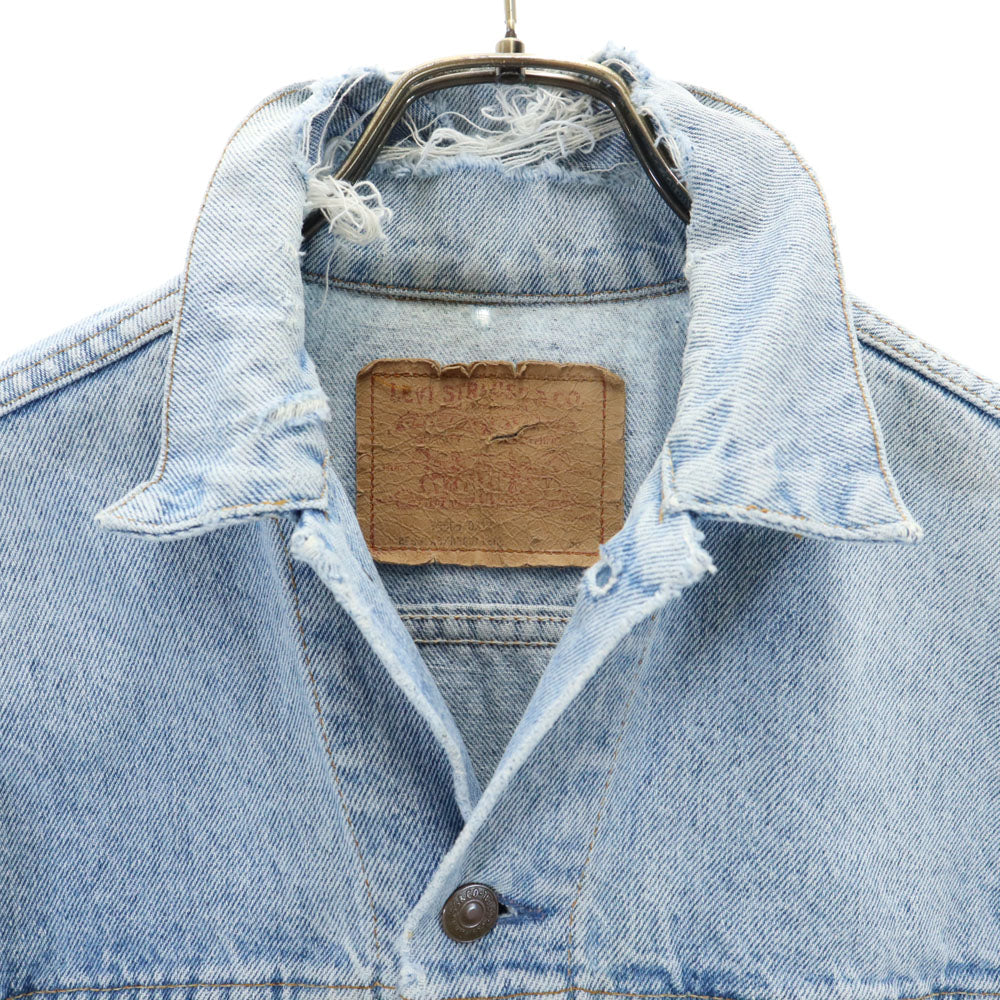 Levi's リーバイス 80s 90s カナダ製 オレンジタブ オールド デニムジャケット 36 ライトブルー メンズ
