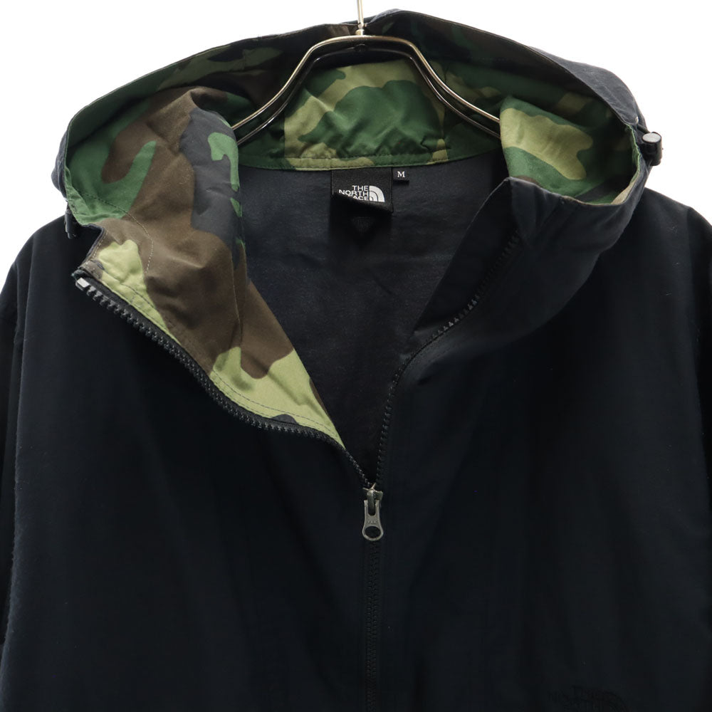 THE NORTH FACE ノースフェイス NP71535 アウトドア コンパクト ジャケット M ブラック×カーキ メンズ