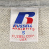 ラッセルアスレチック 長袖 スウェット ジップパーカー S グレー RUSSELL ATHLETIC メンズ