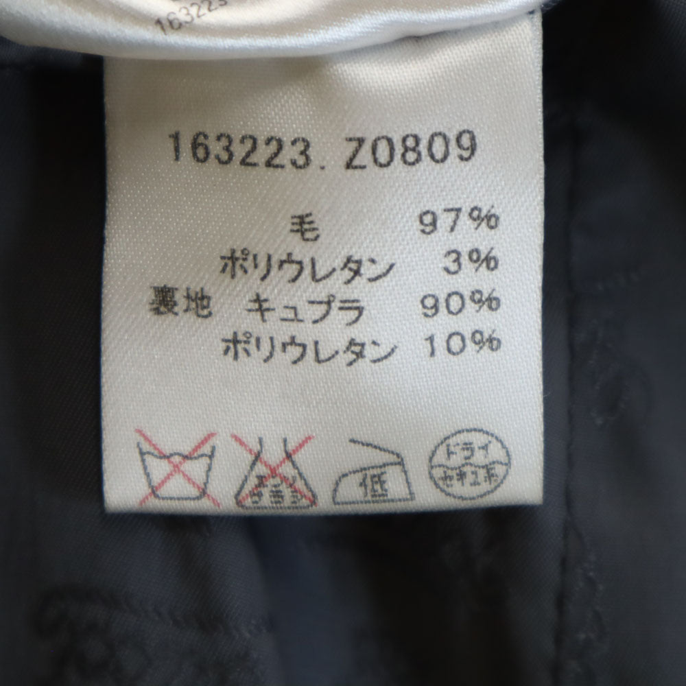 GUCCI グッチ イタリア製 ピンストライプ テーラードジャケット 40 チャコールグレー ブレザー レディース