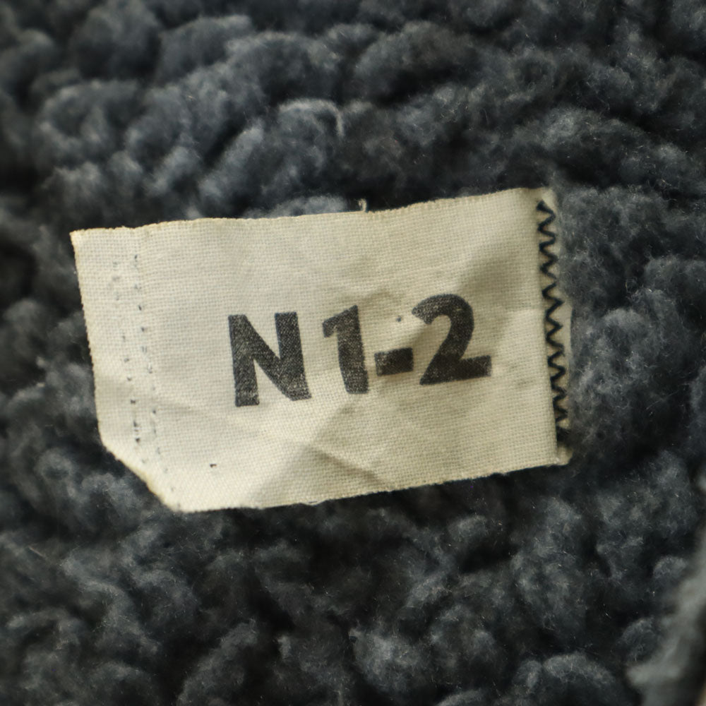 VINTAGE ヴィンテージ 70s N1 民生品 デッキ ジャケット グレージュ 裏ボア ミリタリー メンズ