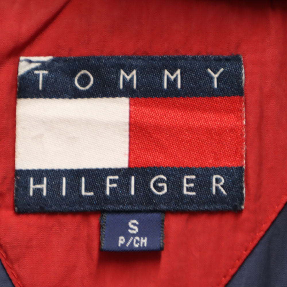 TOMMY HILFIGER トミーヒルフィガー 90s オールド フラッグタグ ダウンジャケット S 赤系 メンズ