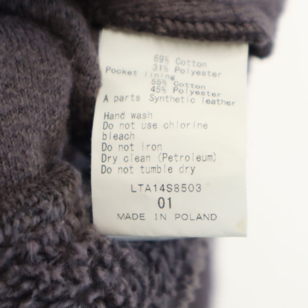 TATRAS タトラス ポーランド製 長袖 ふわもこ ジップパーカー 1 パープル系 レディース