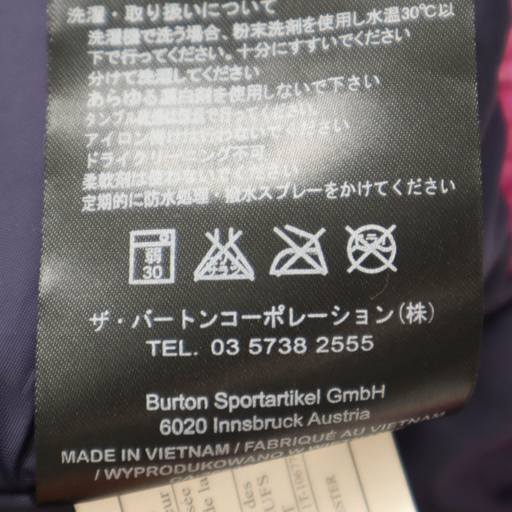 BURTON バートン スノーボード ウェア 上下 セットアップ M/S スキー レディース