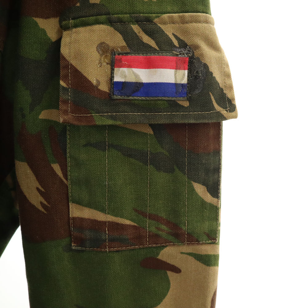 DUTCH ARMY オランダ軍 90s DPMカモ オールド 迷彩柄 フィールドジャケット 8000/0510 カーキ ユーロミリタリー メンズ