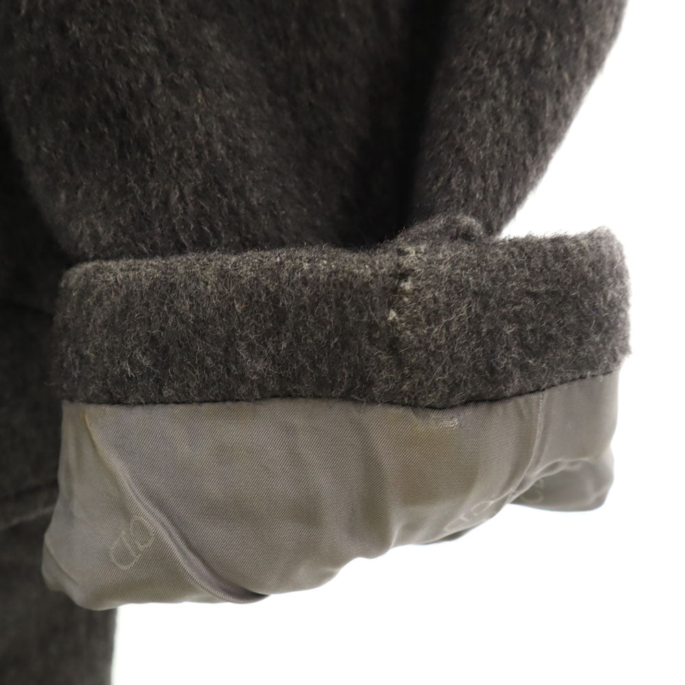 Christian Dior MONSIEUR クリスチャンディオール ムッシュ 90s オールド ビーバーウール コート M チャコールグレー メンズ