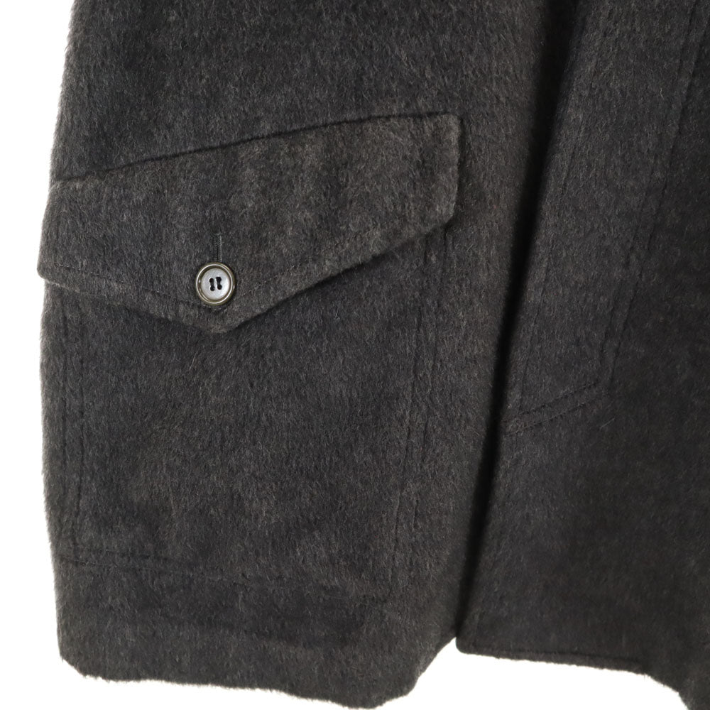 Christian Dior MONSIEUR クリスチャンディオール ムッシュ 90s オールド ビーバーウール コート M チャコールグレー メンズ