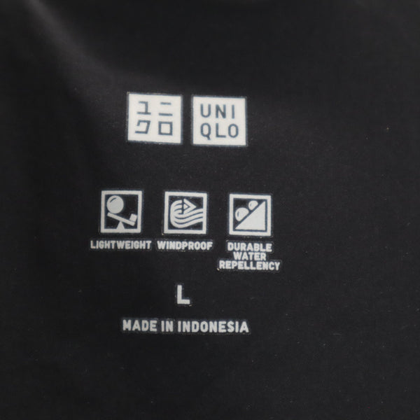 ユニクロ シームレス ダウンコート L ブラック系 UNIQLO レディース