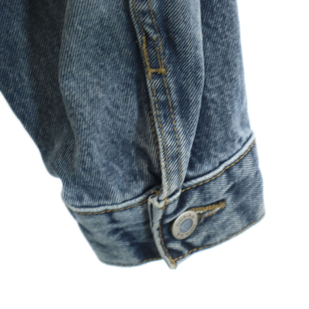 GUESS JEANS ゲスジーンズ 90s オールド カナダ製 デニムジャケット L ブルーグレージュ メンズ