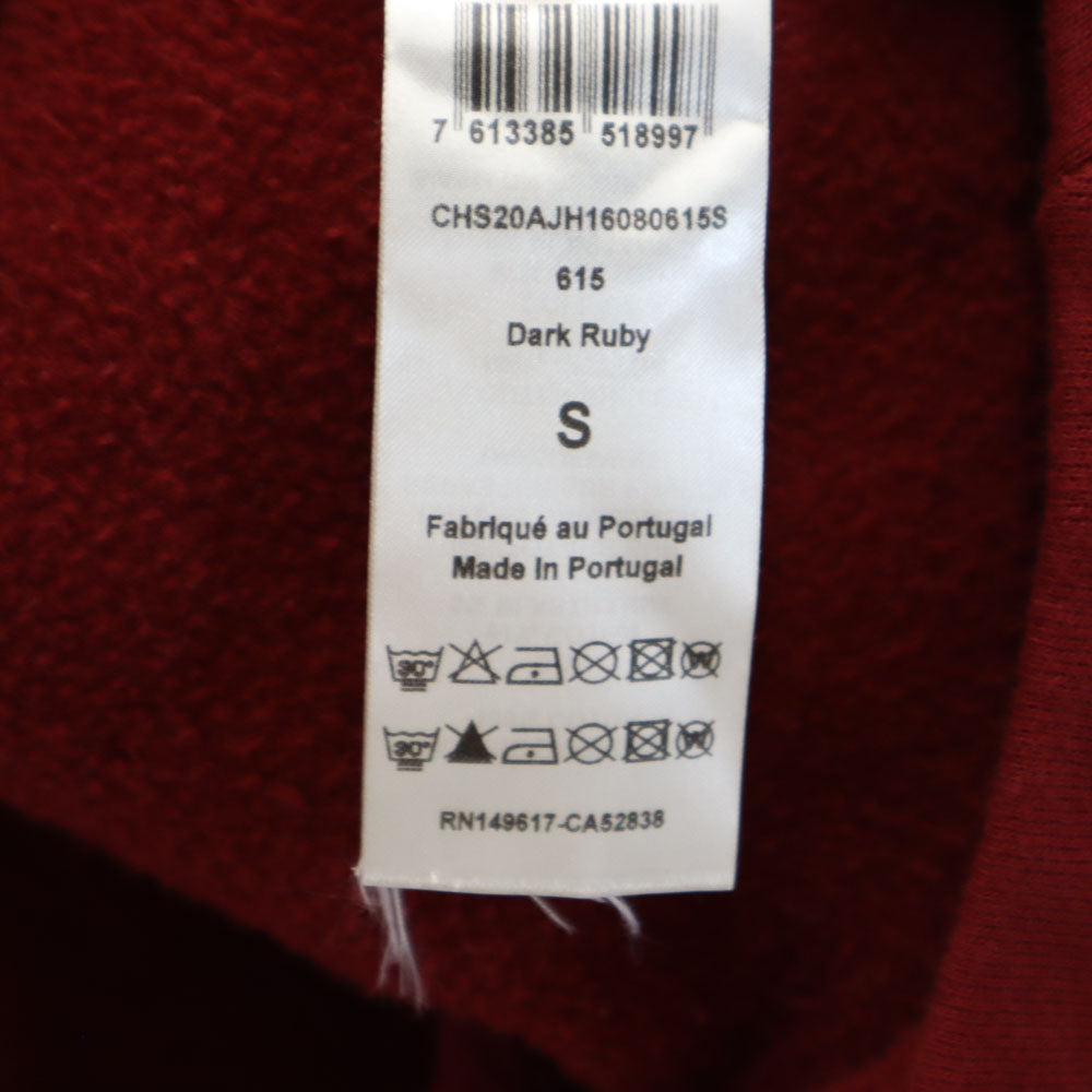 SEE BY CHLOE シーバイクロエ ポルトガル製 長袖 スウェット S レッド 裏起毛 レディース