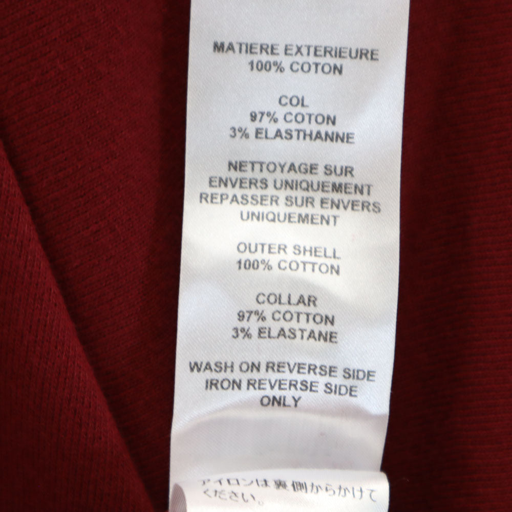 SEE BY CHLOE シーバイクロエ ポルトガル製 長袖 スウェット S レッド 裏起毛 レディース