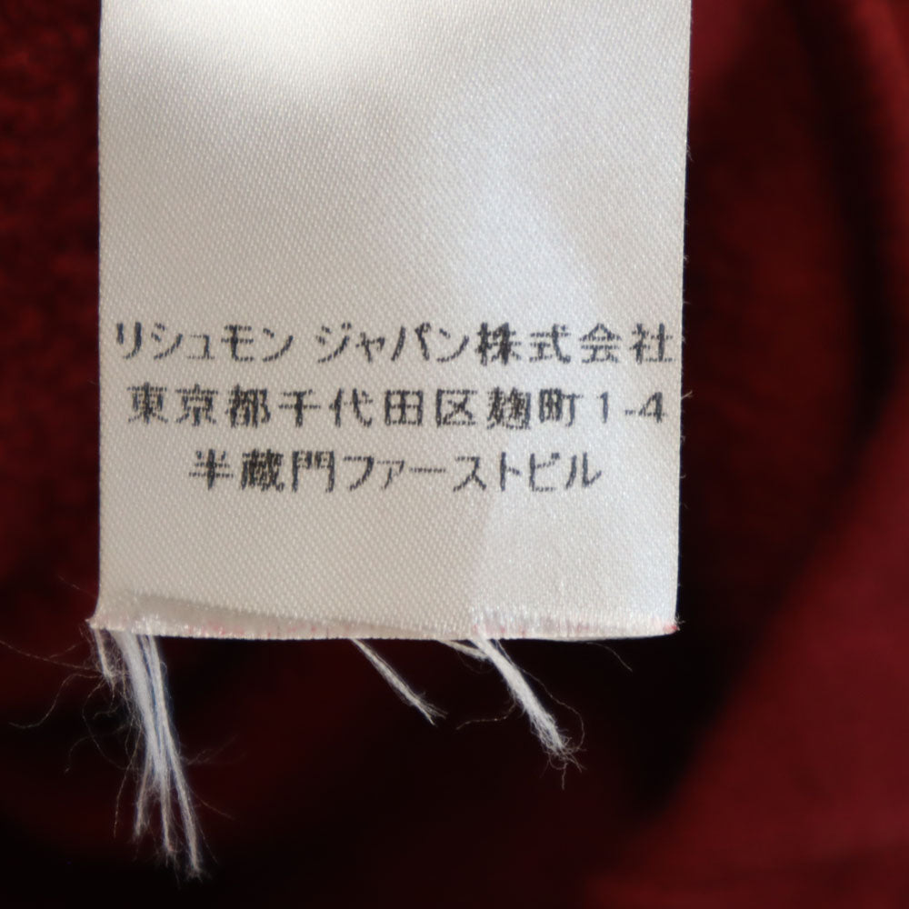 SEE BY CHLOE シーバイクロエ ポルトガル製 長袖 スウェット S レッド 裏起毛 レディース