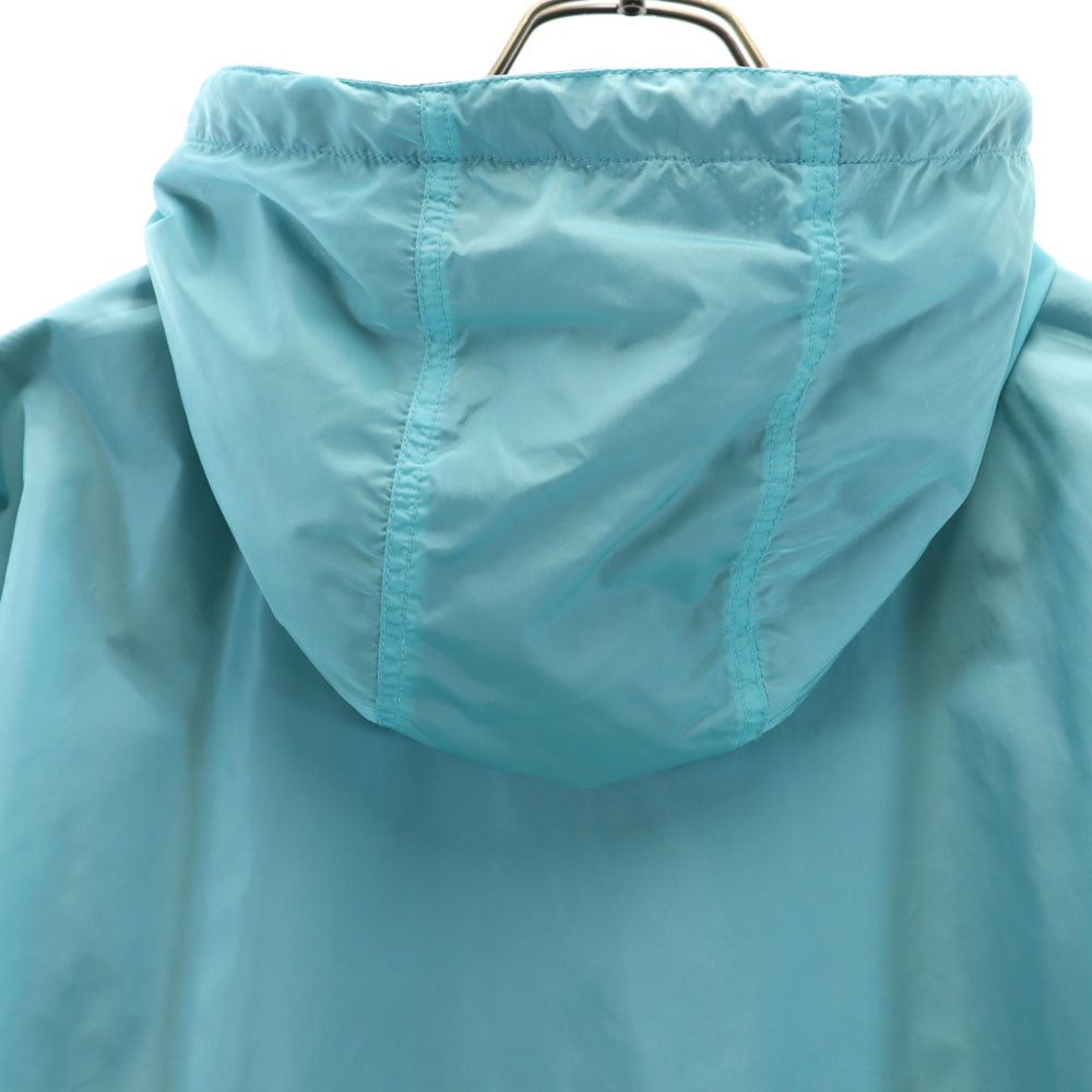 XLARGE エクストララージ バックプリント プルオーバー ナイロンジャケット L ライトブルー メンズ