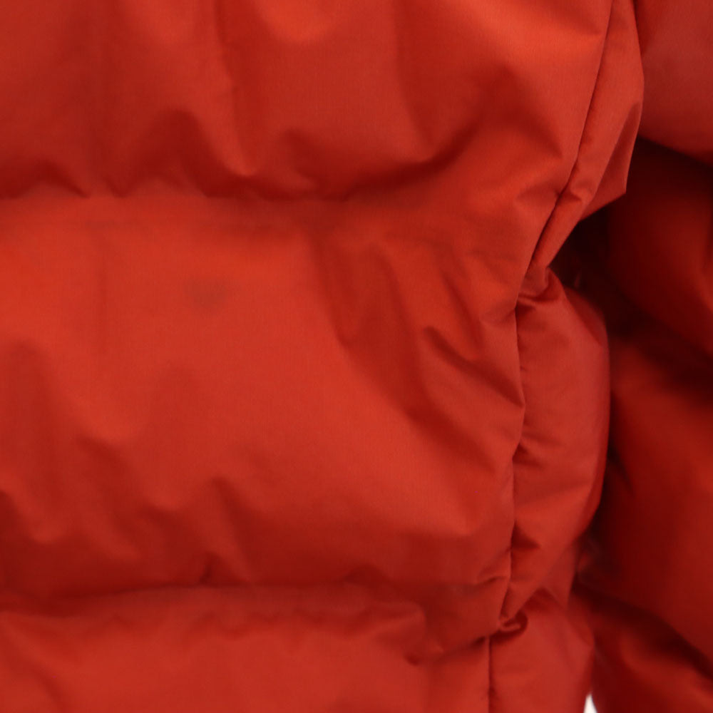 UNIQLO ユニクロ シームレス ダウンジャケット S 朱色 メンズ