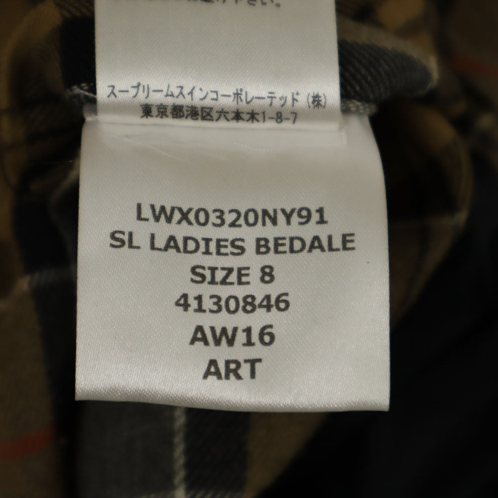 Barbour バブアー LWX0320NY91 3ワラント オイルドジャケット ビデイル オイルドジャケット 8 ネイビー BEDALE レディース