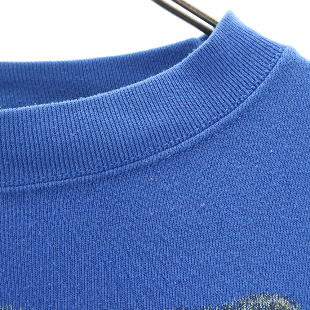 TULTEX タルテックス 90s オールド USA製 長袖 スウェット 2XL ブルー 裏起毛 トレーナー メンズ