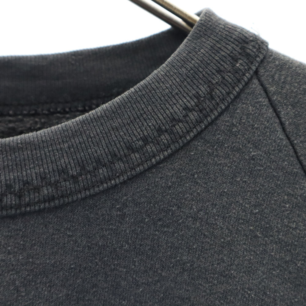 LSJ SPORTSWEAR 90s オールド 長袖 ラグラン スウェット ブラック LSJ SPORTSWEAR 裏起毛 トレーナー メンズ