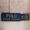 ポロラルフローレン 長袖 前V パーカー 2XL ピンク POLO RALPH LAUREN 裏起毛 ビッグサイズ メンズ