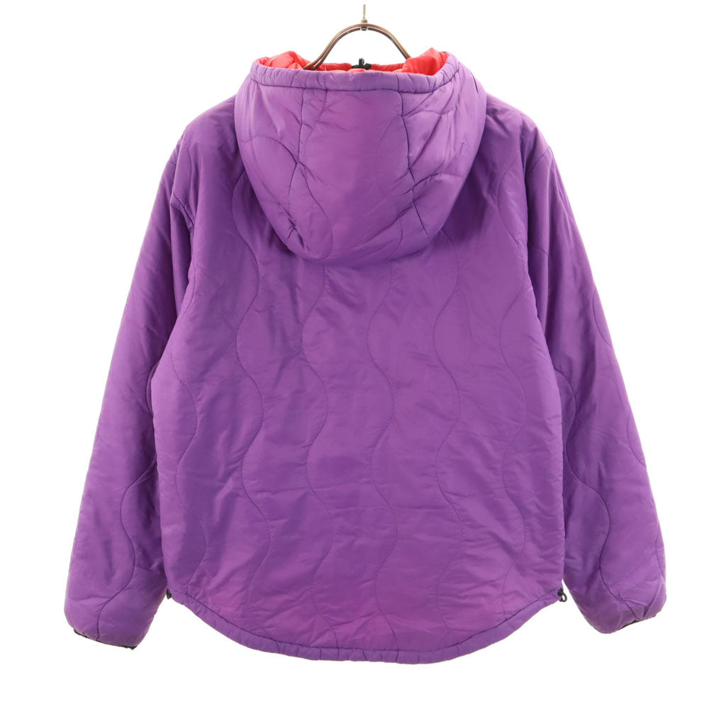 WILDTHINGS ワイルドシングス リバーシブル プリマロフト 中綿ジャケット パープル レディース