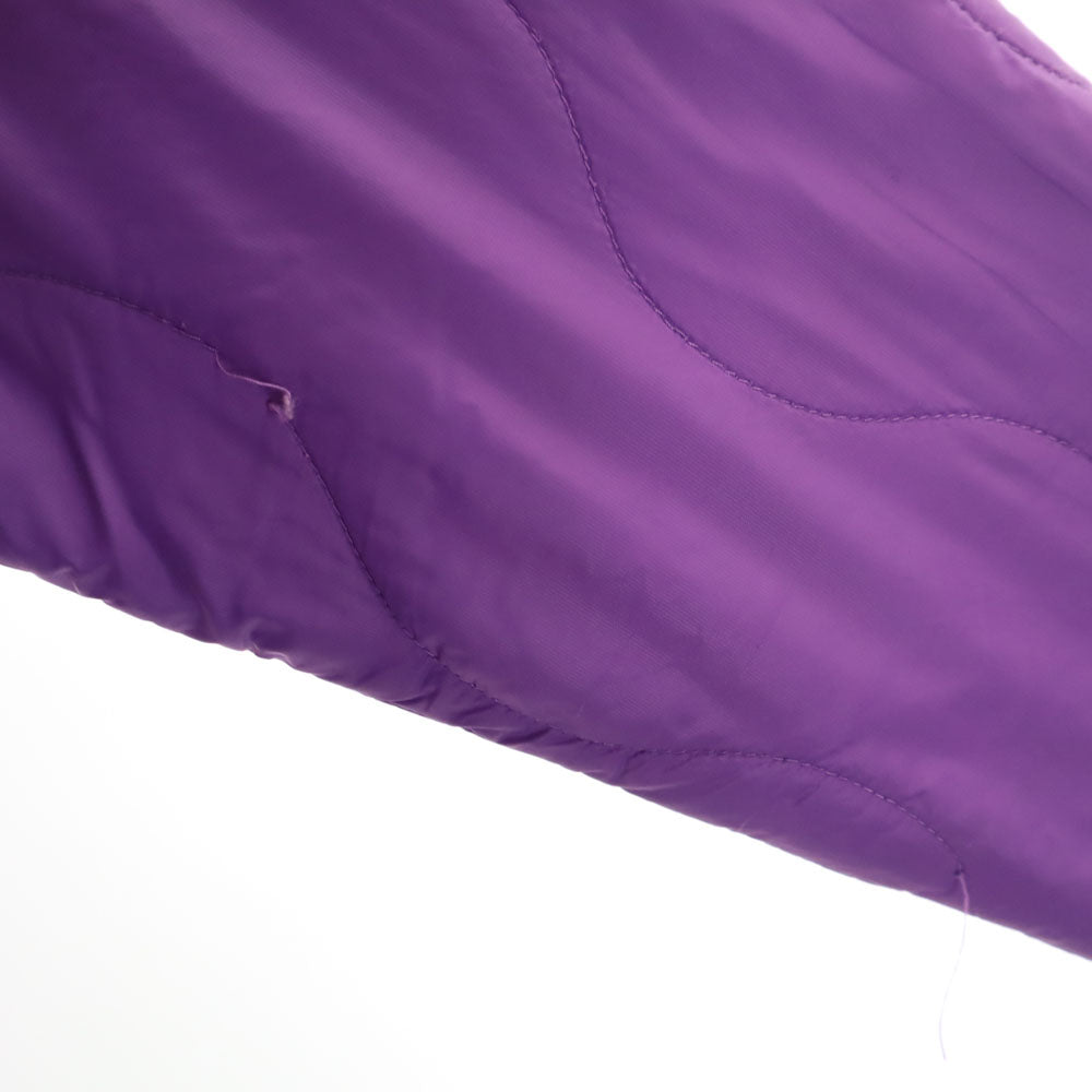 WILDTHINGS ワイルドシングス リバーシブル プリマロフト 中綿ジャケット パープル レディース