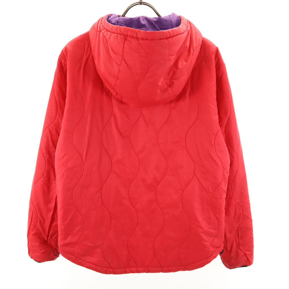 WILDTHINGS ワイルドシングス リバーシブル プリマロフト 中綿ジャケット パープル レディース