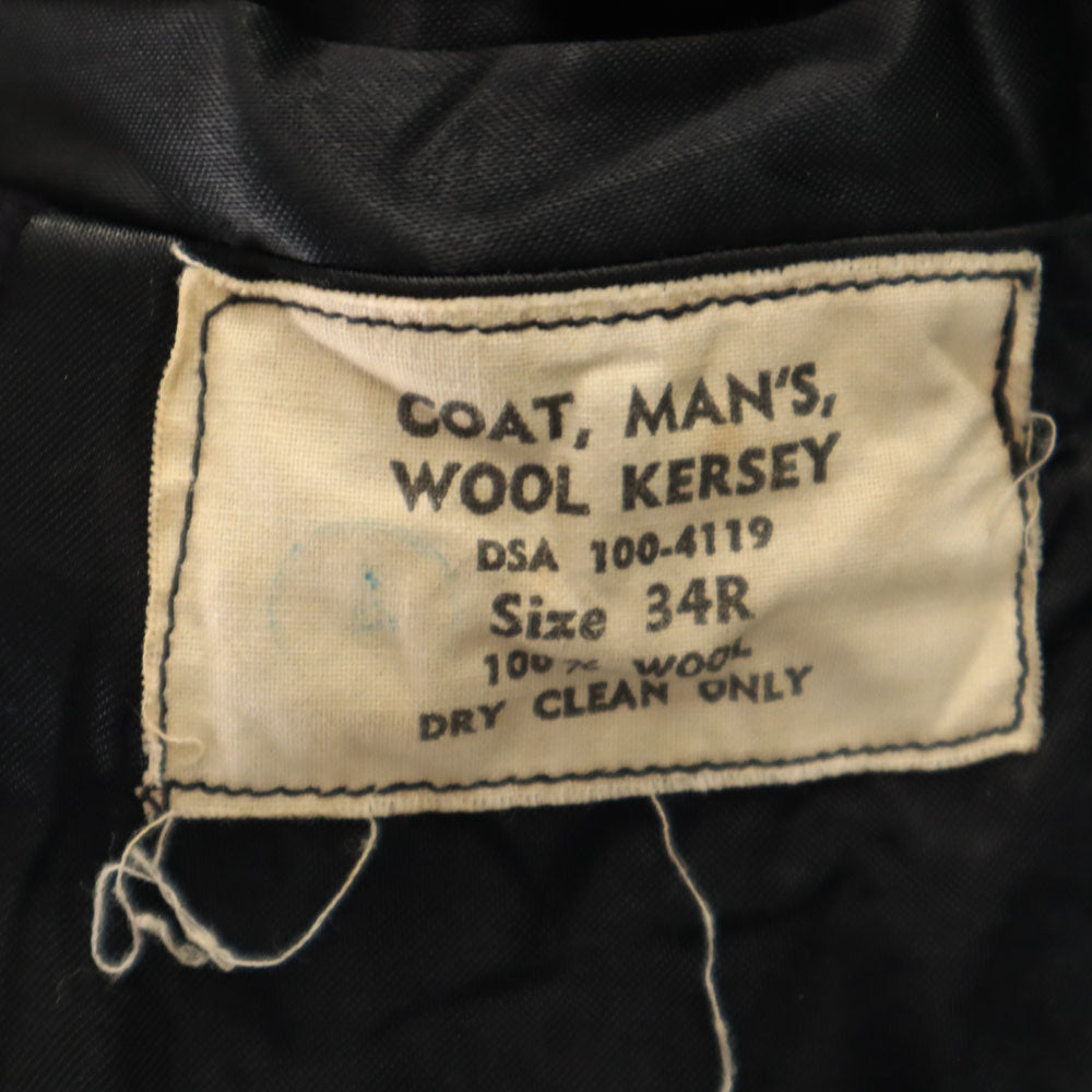 US NAVY アメリカ海軍 60s ウール DSA ヴィンテージ ピーコート 34R ネイビー メンズ