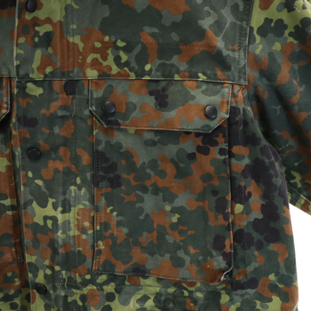 GERMAN MILITARY ドイツ軍 90s ユーロミリタリー フレクターカモ ミリタリージャケット カーキ フーディー メンズ
