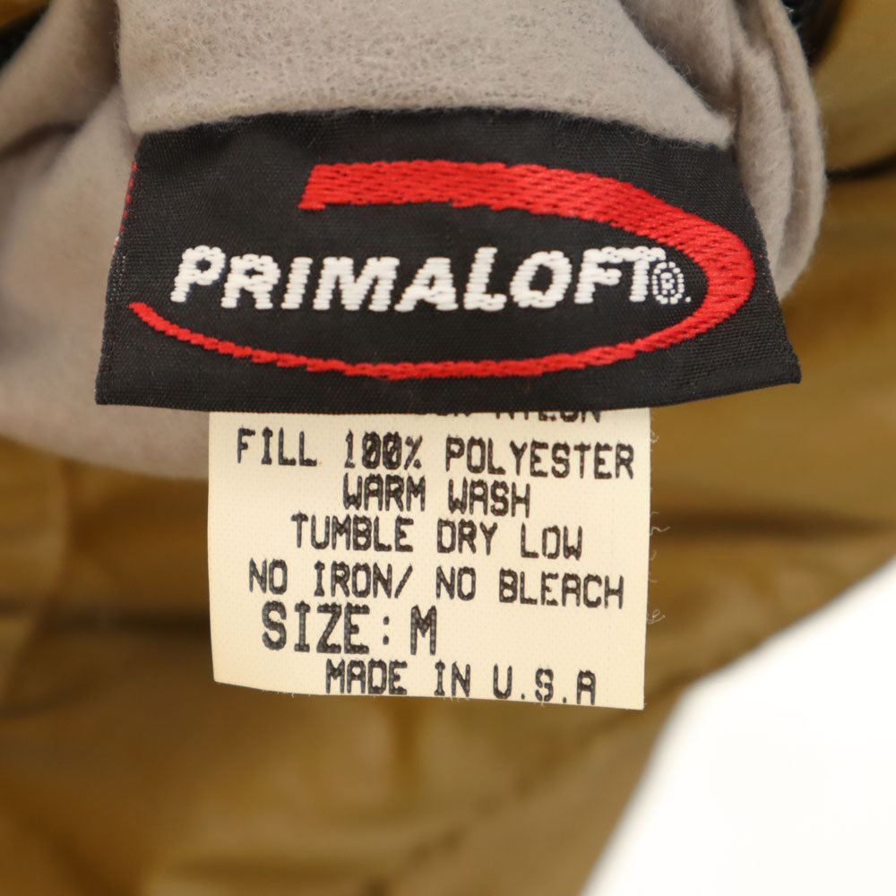 WILDTHINGS ワイルドシングス USA製 プリマロフト カモフラ柄 リバーシブル キルティングジャケット M ブラウン 他 中綿入り 迷彩 メンズ