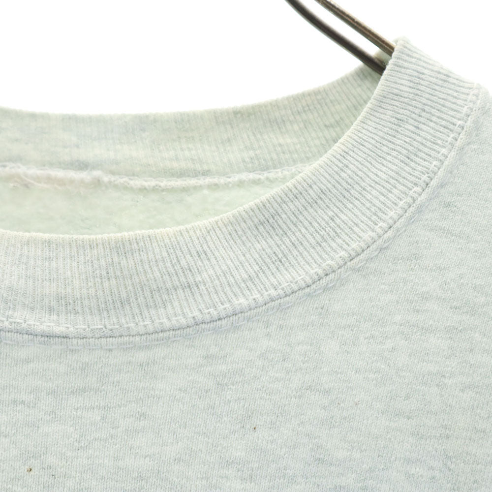 OLD オールド 80s 90s 長袖 ゴルフプリント スウェット グレー トレーナー 裏起毛 メンズ