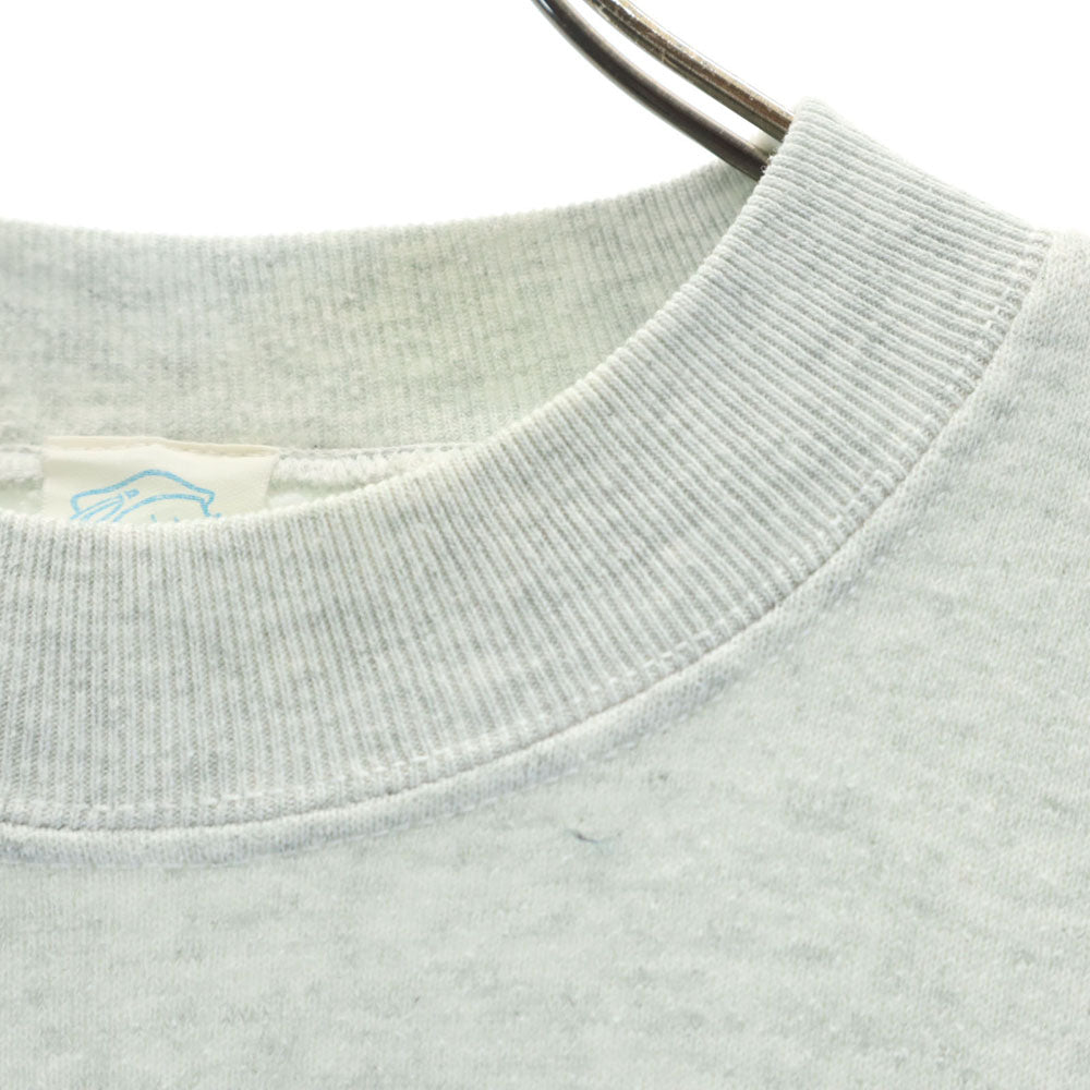 Little Brownie 80s 90s オールドUSA製 長袖 シベリアンハスキープリント スウェット S グレー トレーナー 裏起毛 メンズ