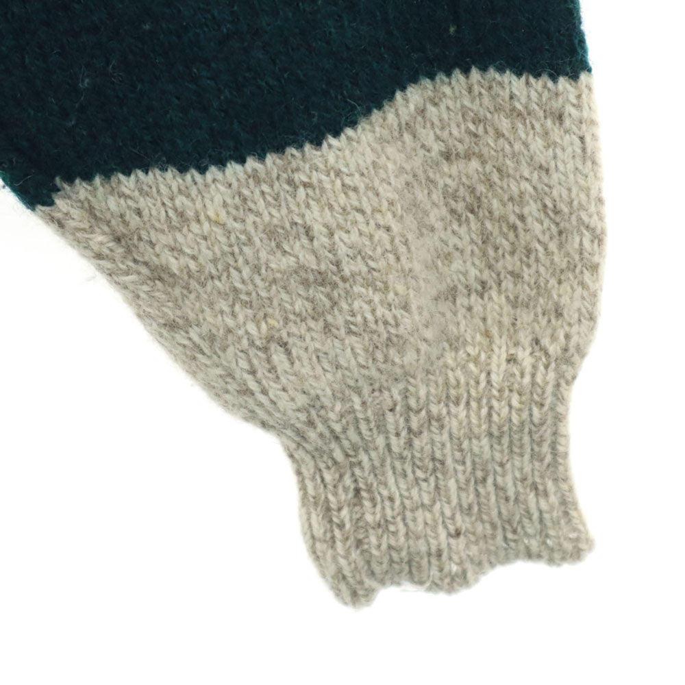 エルエルビーン 80s ヴィンテージ USA製 ウールブレンド ボーダー柄