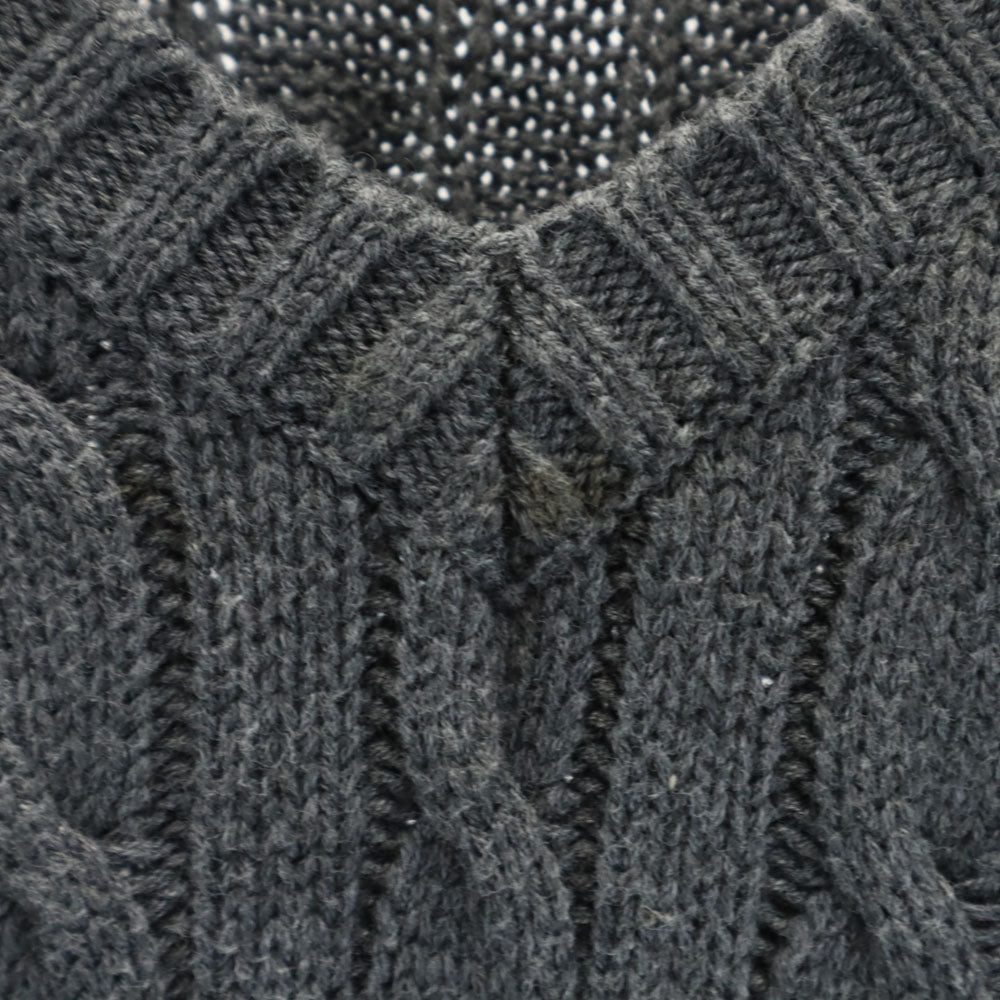 Polo by Ralph Lauren ポロバイラルフローレン 90s オールド 長袖 セーター M グレー ニット メンズ