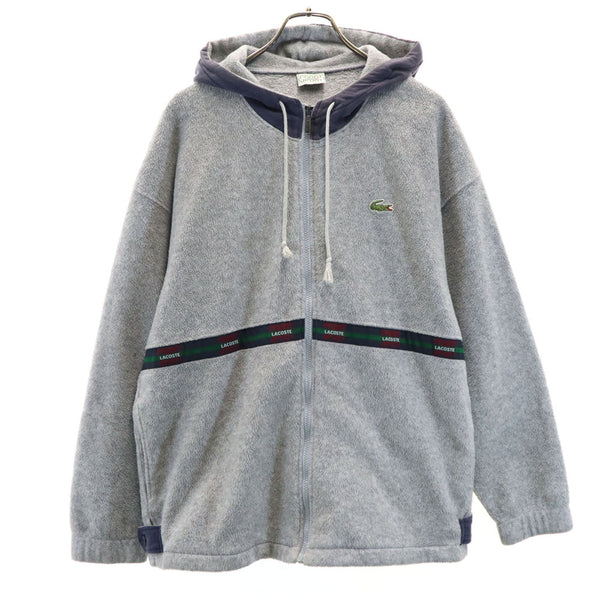 ラコステスポーツ フリースジャケット 4 グレー系 LACOSTE SPORT メンズ