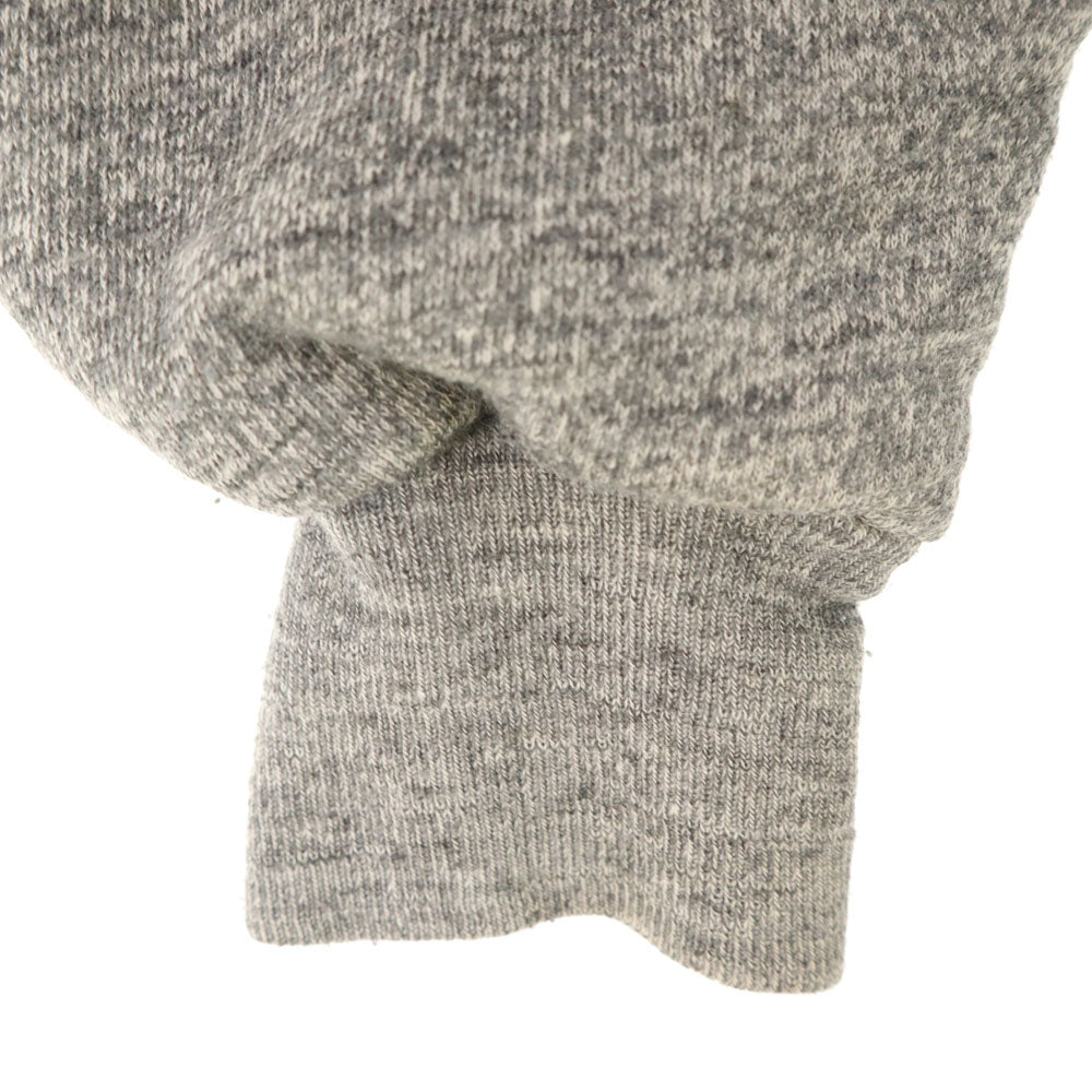 マクレガー 80s ヴィンテージ ルーマニア製 片爪YKK 長袖 裏地サーマル ジップパーカー M グレー McGregor 染み込みプリント メンズ