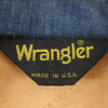 ラングラー 70s ヴィンテージ USA製 三角タグ デニムジャケット ブルー Wrangler ジージャン メンズ