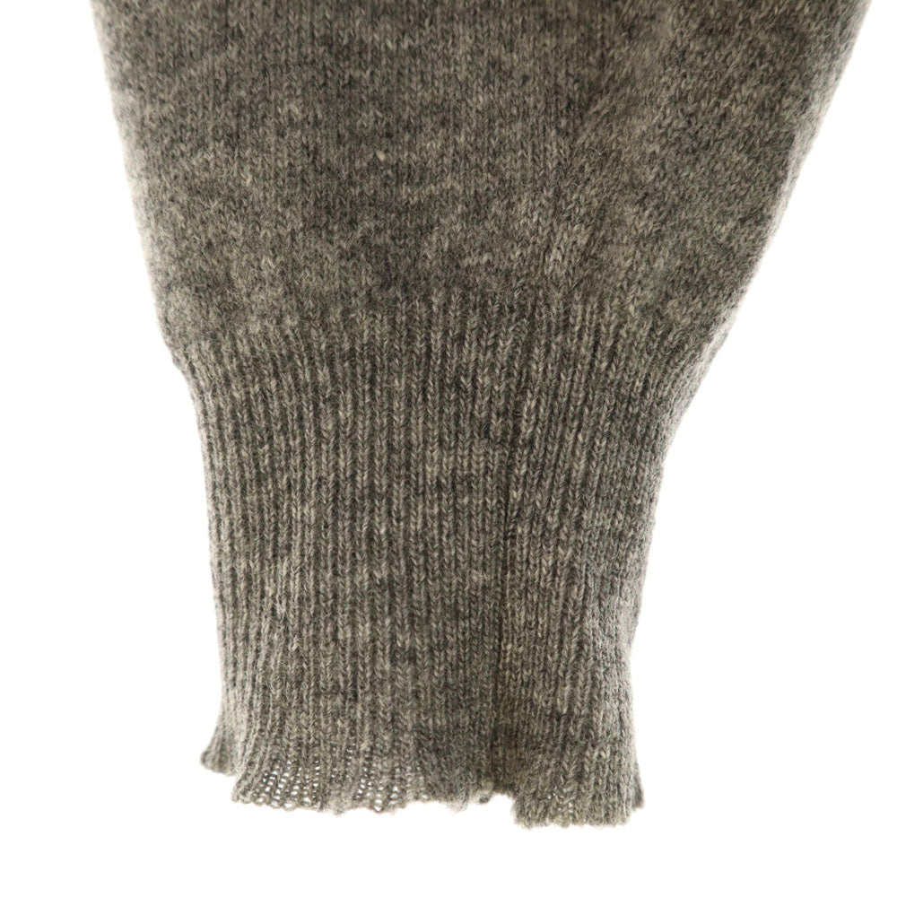 Christian Dior MONSIEUR クリスチャンディオール ムッシュ 90s イタリア製 オールド 長袖 セーター 50 グレー ニット メンズ