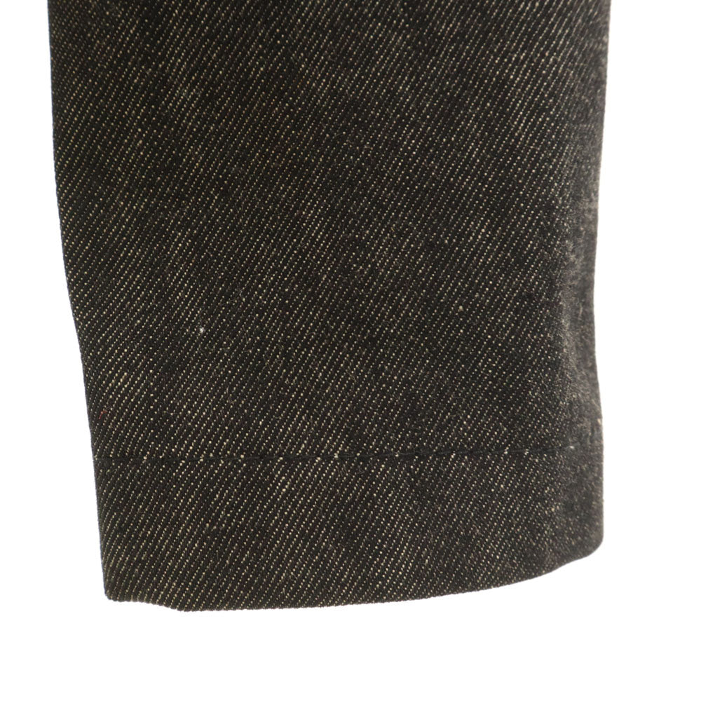 GUCCI グッチ イタリア製 デニムジャケット 38 ブラック レディース