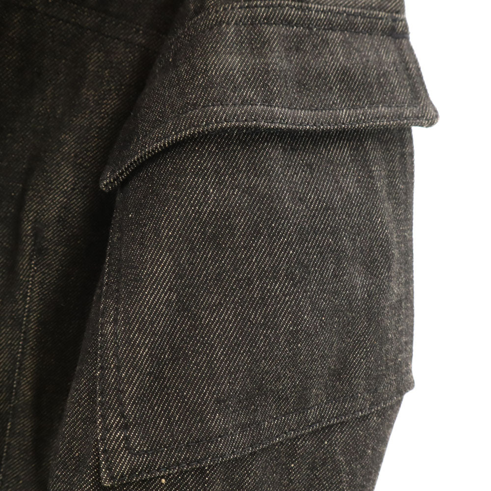 GUCCI グッチ イタリア製 デニムジャケット 38 ブラック レディース