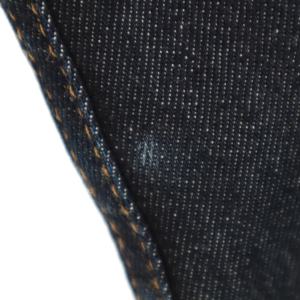 Guess ゲス バック刺繍 デニムジャケット S インディゴ ジージャン トラッカー メンズ