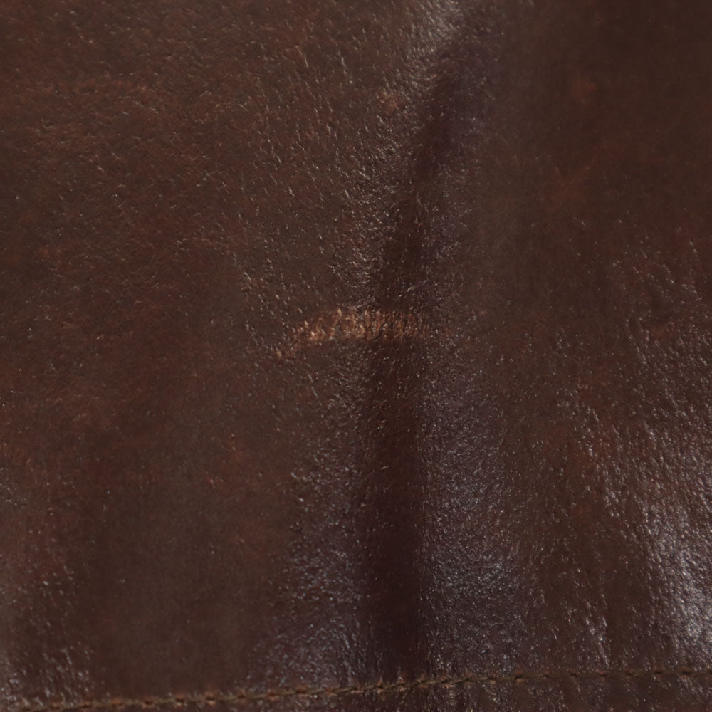 イクシーズ 牛革 レザージャケット L ブラウン IXI:Z メンズ