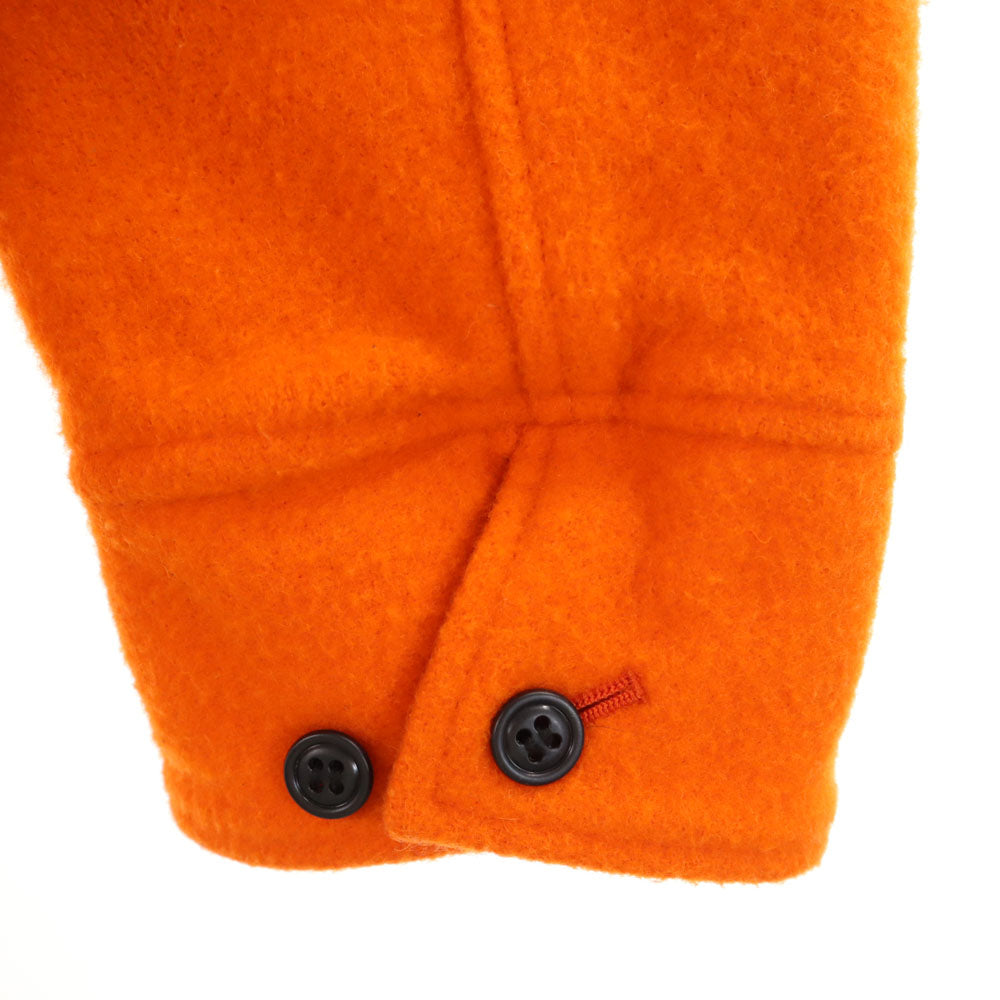 アーサーズビーイング ウールブレンド ジップジャケット L オレンジ メンズ