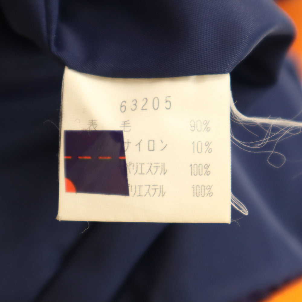 アーサーズビーイング ウールブレンド ジップジャケット L オレンジ メンズ