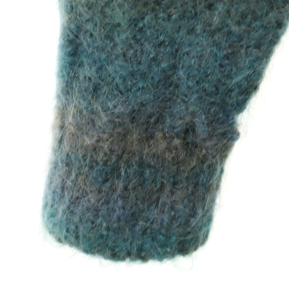 VINTAGE ヴィンテージ 60s 70s 長袖 モヘア ニット グリーン セーター メンズ